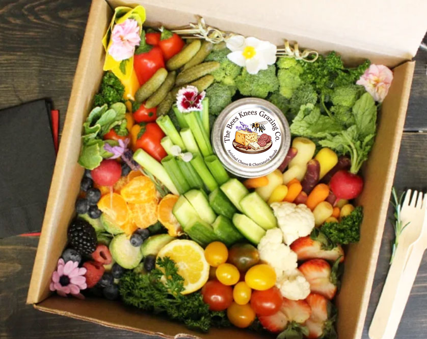 Organic Crudite Grazing Box